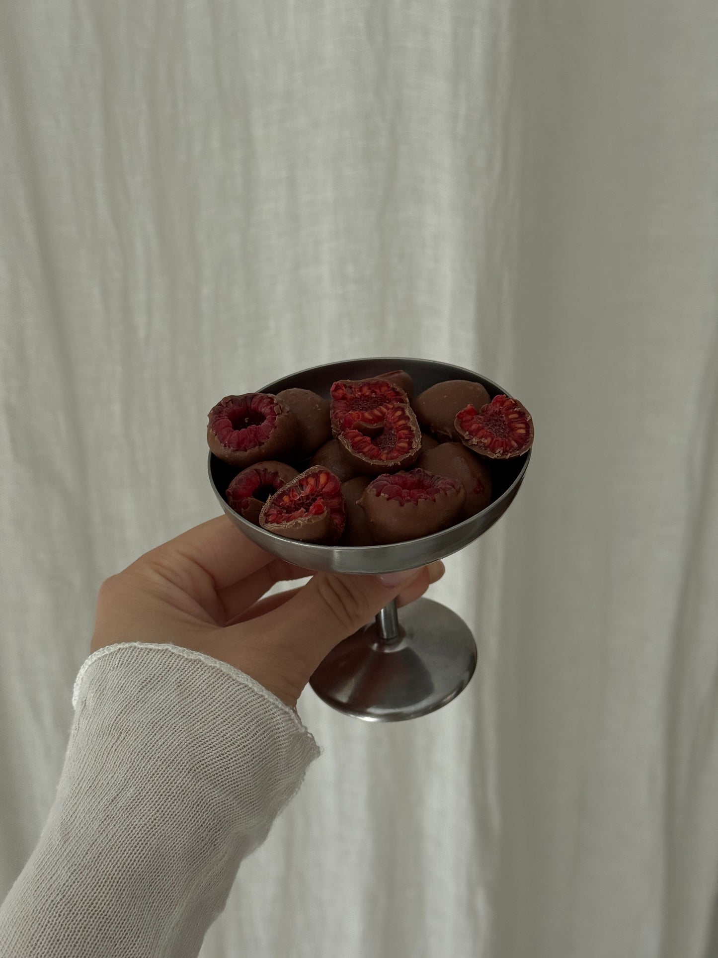 Малина в шоколаді