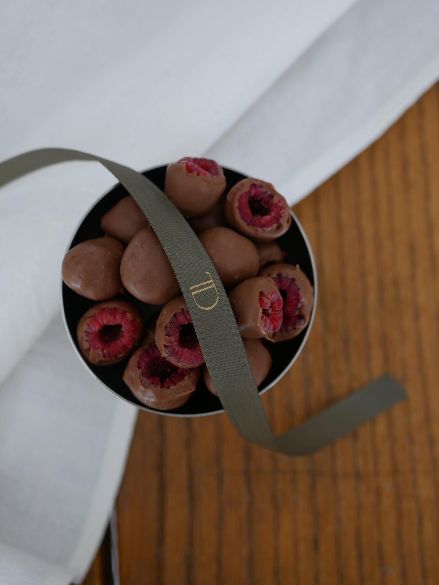 Малина в шоколаді